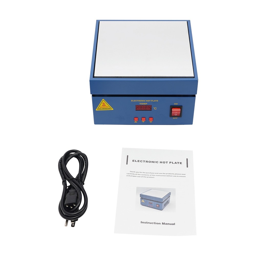 High-Performance Electronic Hot Plate with Precise Temperature Control