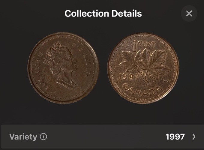 1997 Canada 1 Cent: CIRCULATED