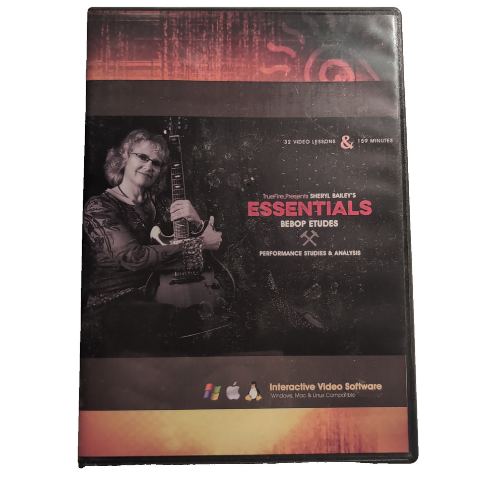 Sheryl Bailey's Essentials Bebop Etudes TrueFire Guitar Video Software