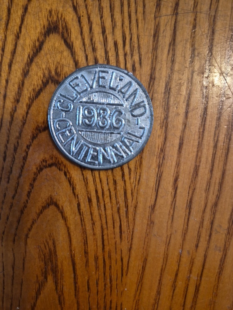 1936 Cleveland Centennial  Token
