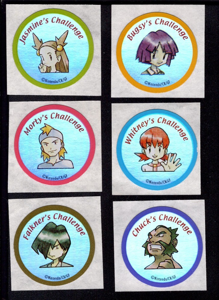Pokémon League Challenge Stickers - Singles & Partial Sets / U-Pick