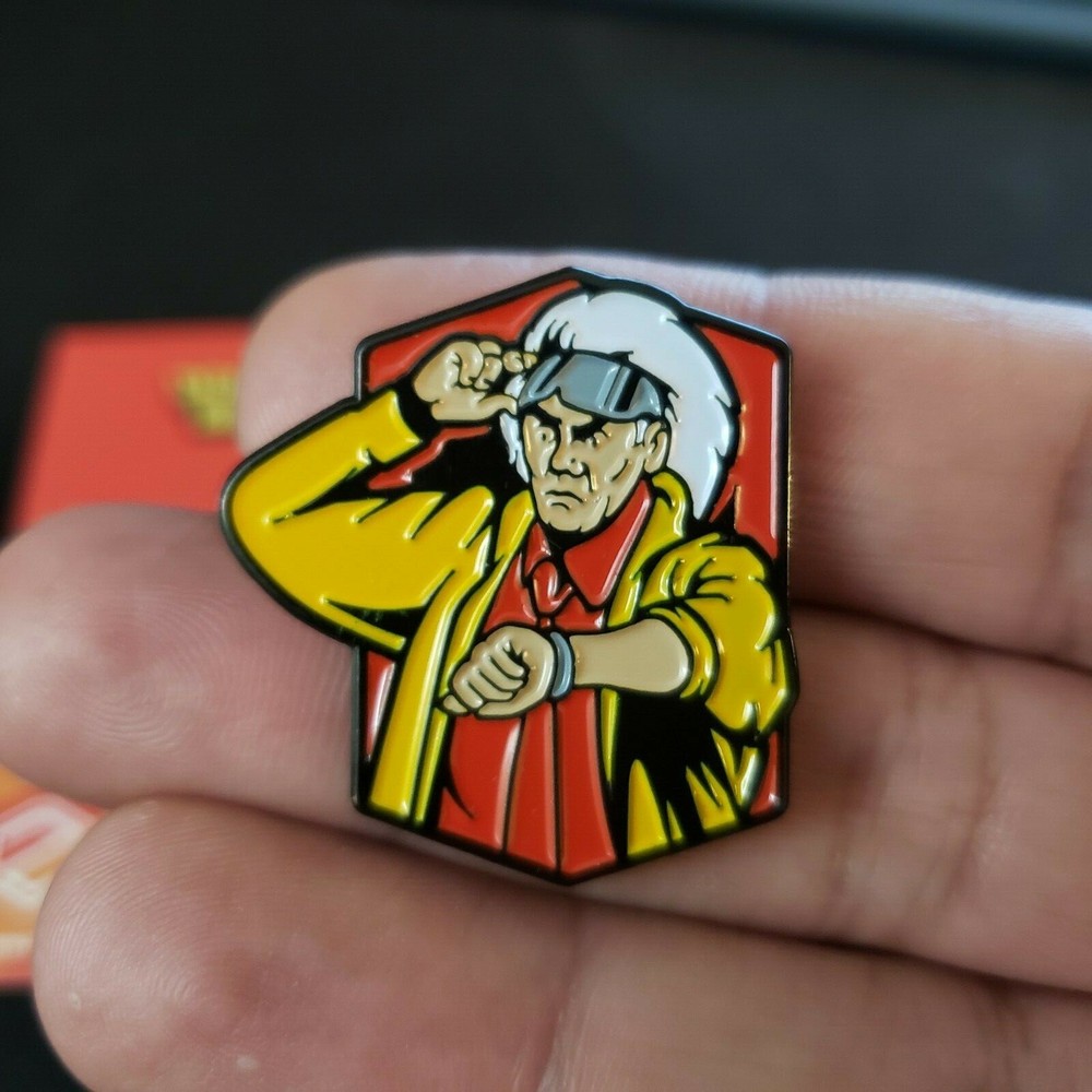 Doctor Brown - Back to The Future Enamel Pin (New)