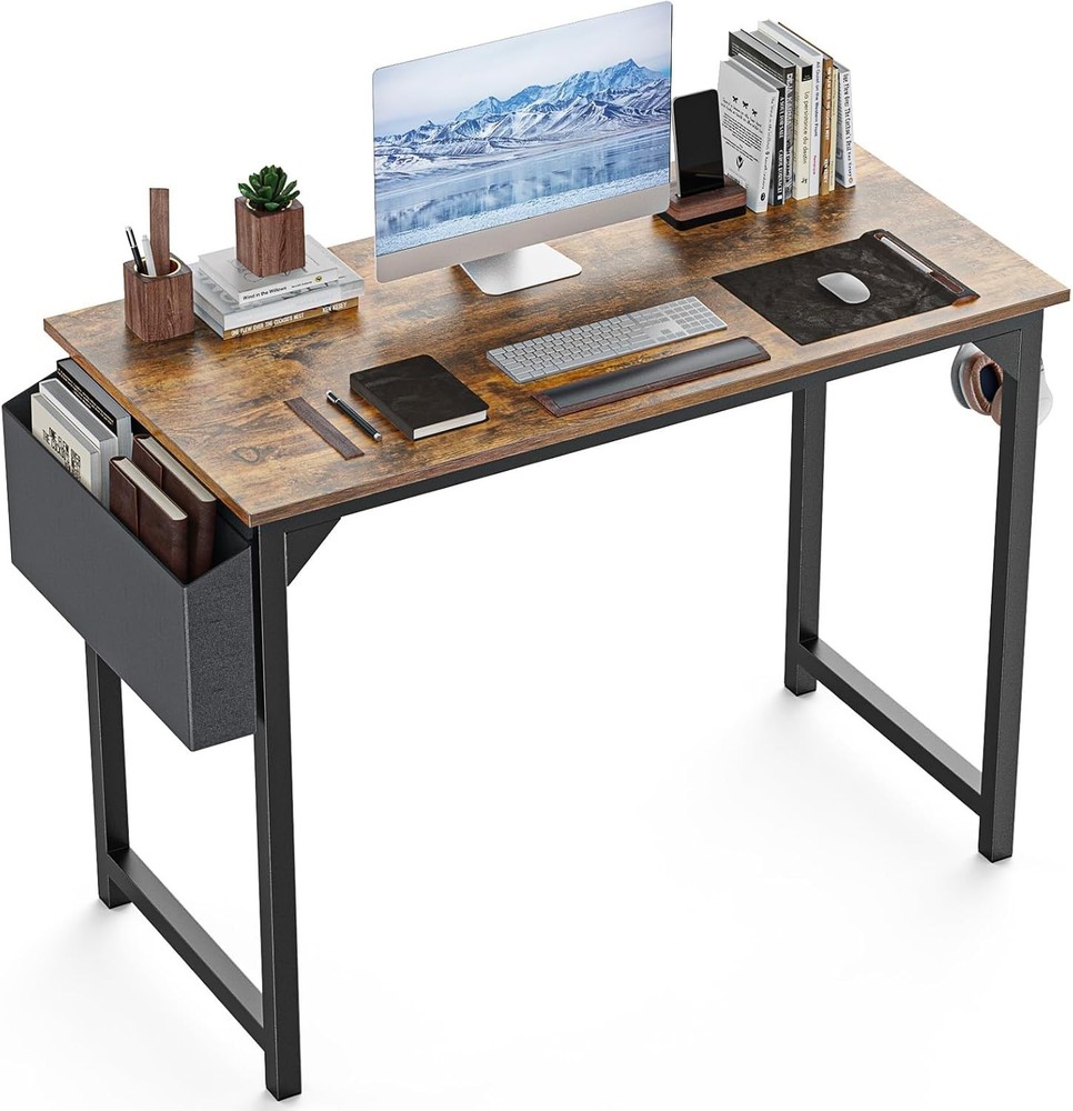 32 in Small Computer Desk Home Office Modern Study Work Table Simple Style
