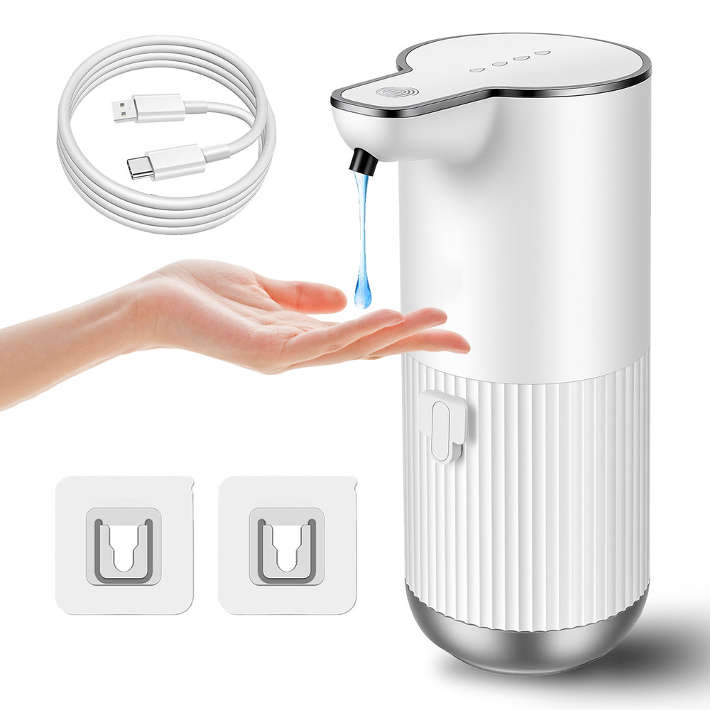 350ml  Auto Sensor Touchless gel Hand Dish Soap Dispenser Kitchen Bathroom