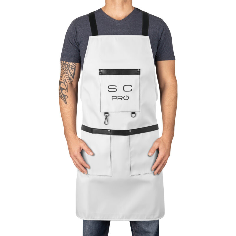 StyleCraft RadioActive Apron - White SC339W