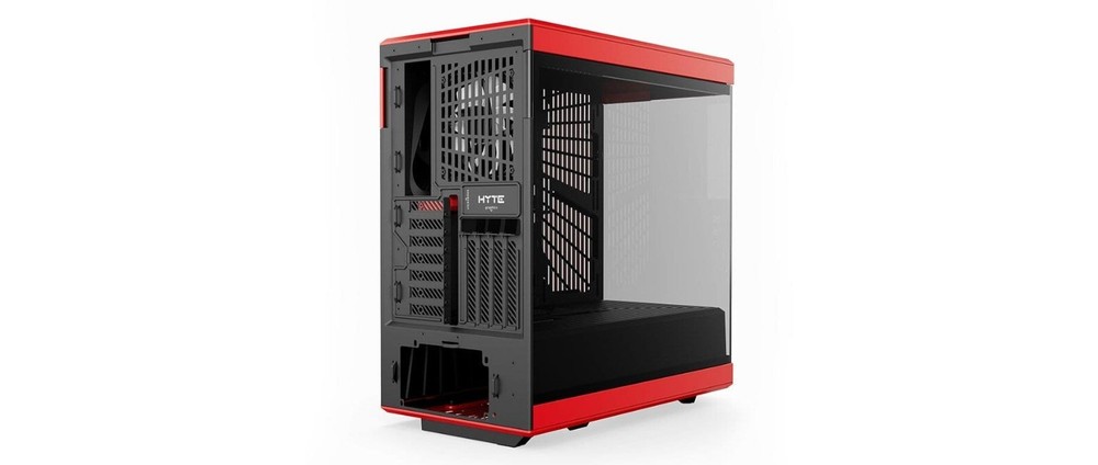 Refurbished! HYTE Y40 CASE - Black/Red