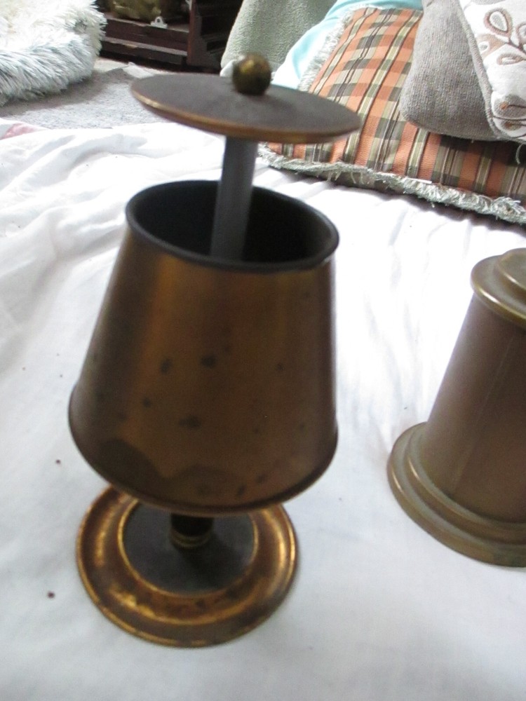 Table Cigarette Holders 3+ 2 Ashtrays Vintage