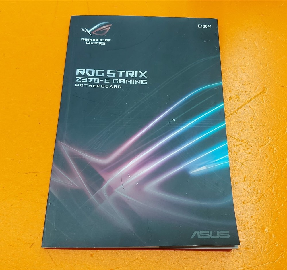 ⭐️⭐️⭐️⭐️⭐️ Asus ROG STRIX Z370-E Gaming Motherboard Information User Guide