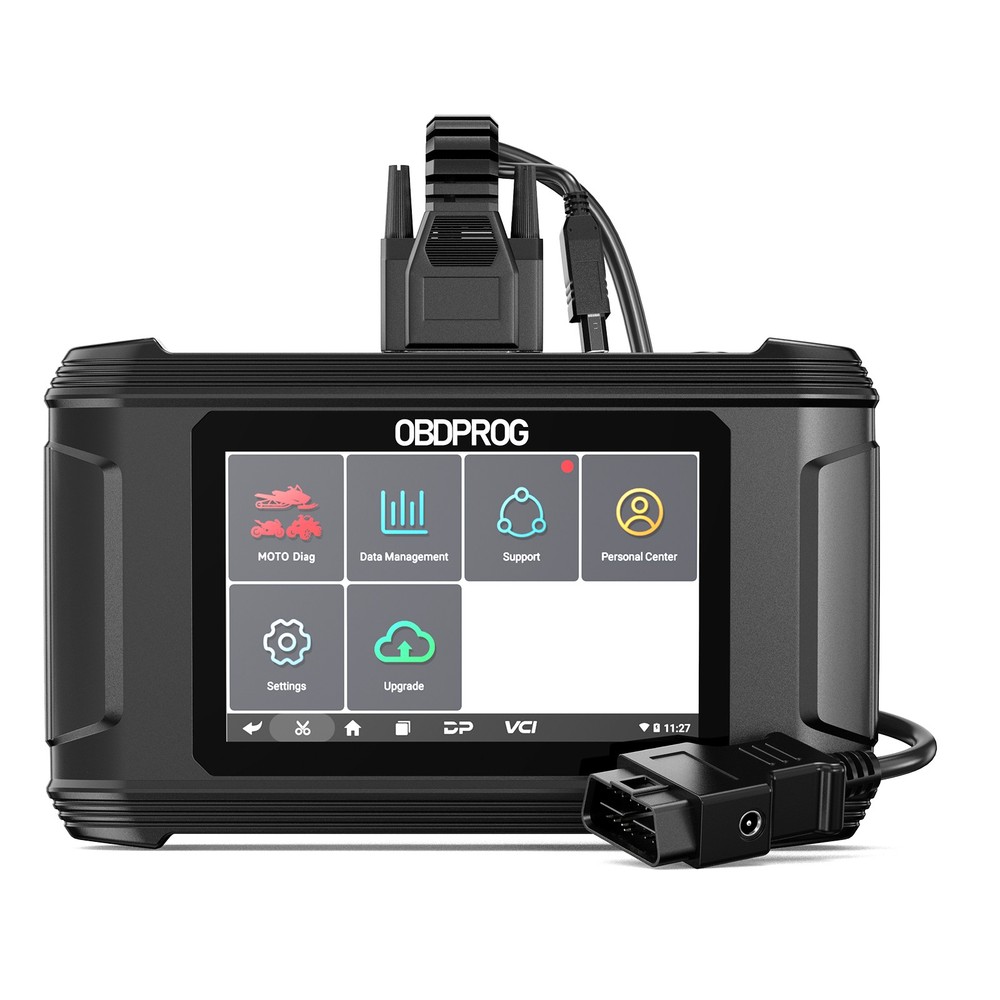 Motorcycle OBD2 Scanner All System Diagnostic Code Reader Idle Adjustment Reset