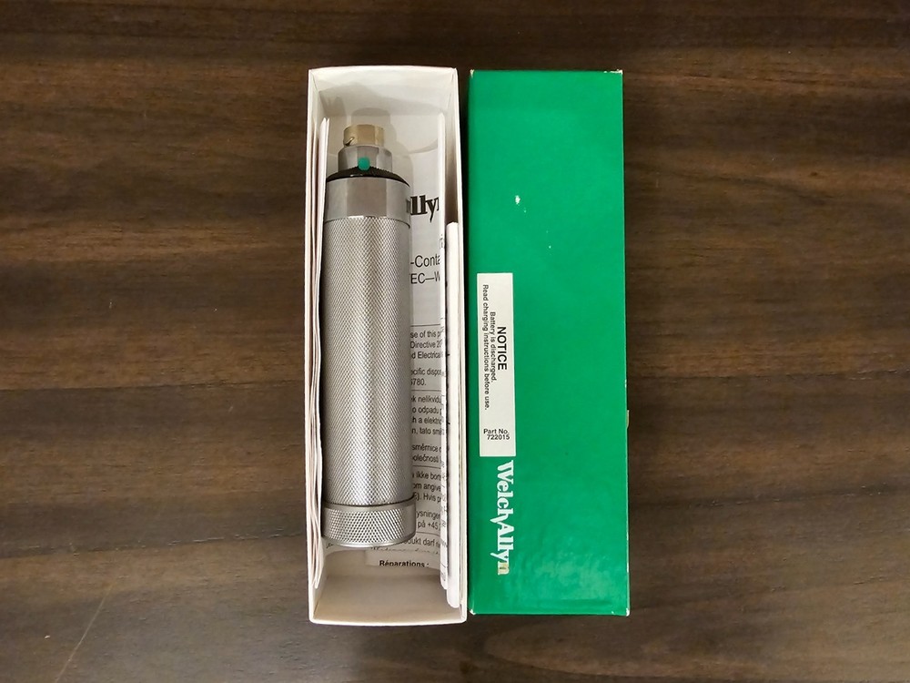 Welch Allyn 71670 Rechargeable Handle With Battery, Untested