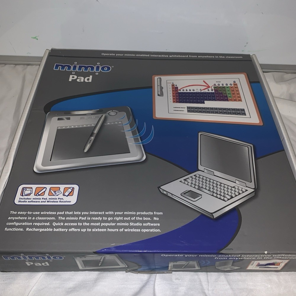 DYMO Mimio Bundle Learning Teaching View/Teach/Interactive/Pad Whiteboard Lamp