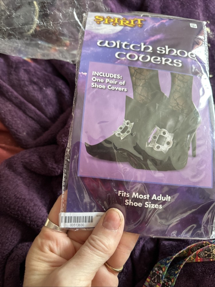 Witch Shoe Covers
