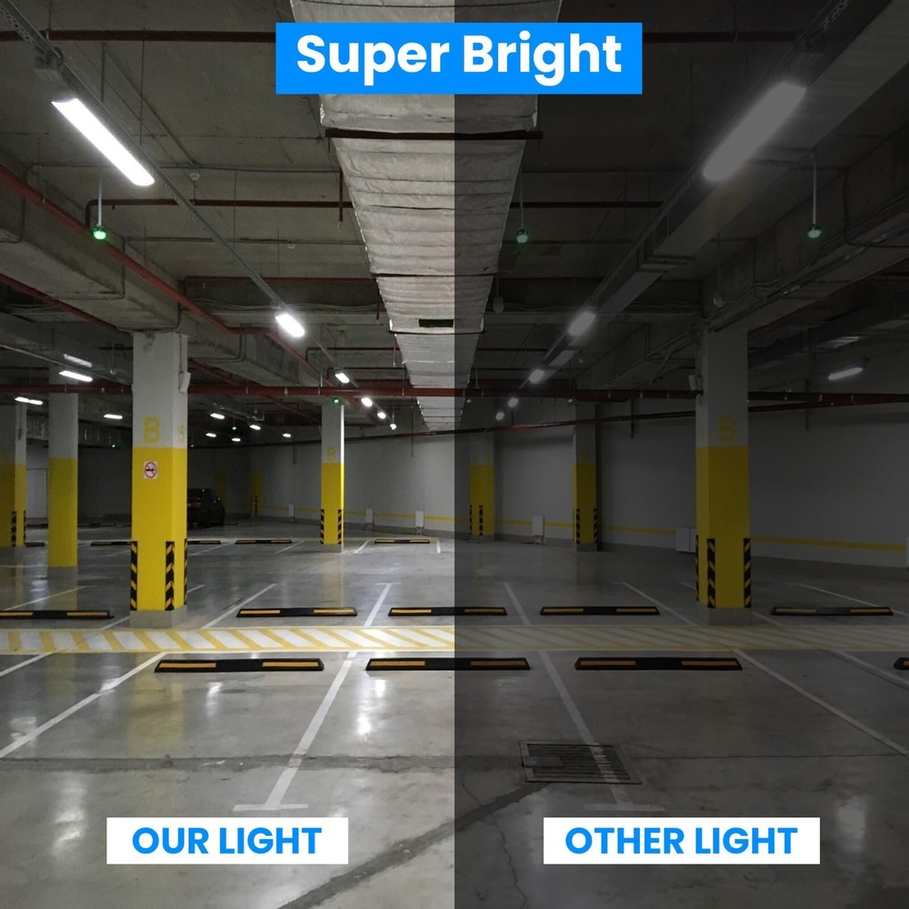 LED Tube Light 4ft Bulb 4000K/5000K Double Ended Ballast Compatible Frosted Lens