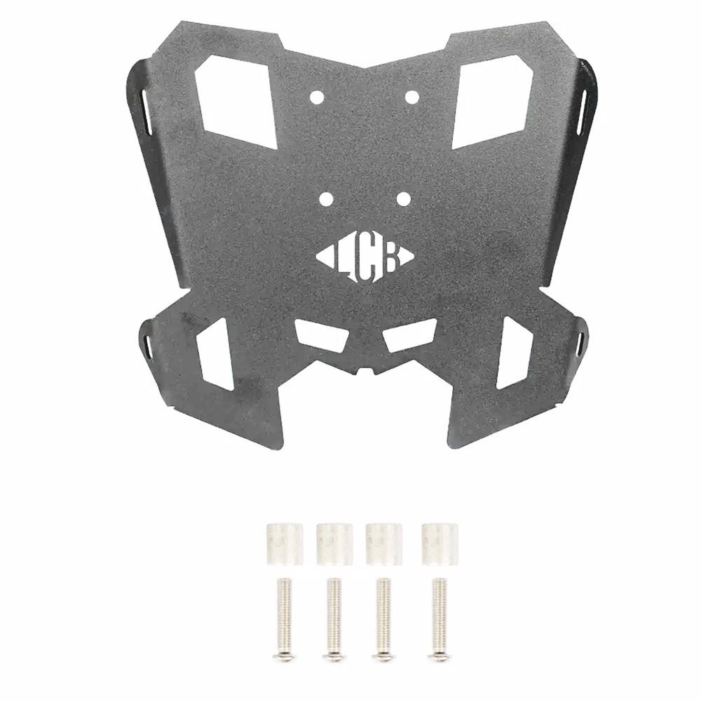 "LCB BIG CARRIER PLATE, BLACK" FIT FOR HERO XPULSE 200