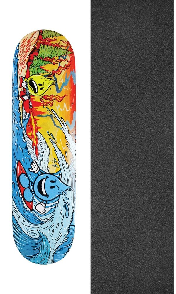 World Industries Skateboards Global Warming 8.5" Skateboard Deck + griptape