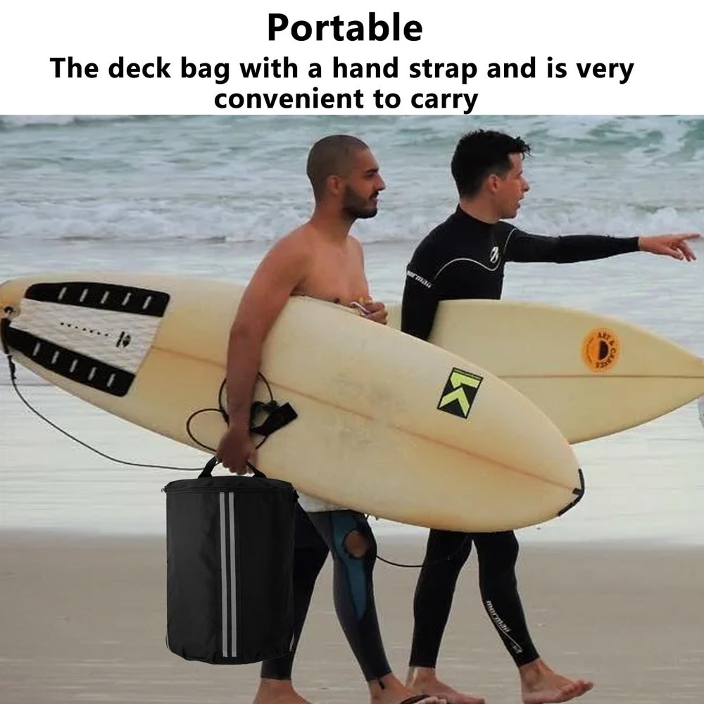 Paddleboard Deck Bag Mesh Storage Waterproof Kayak SUP Bag