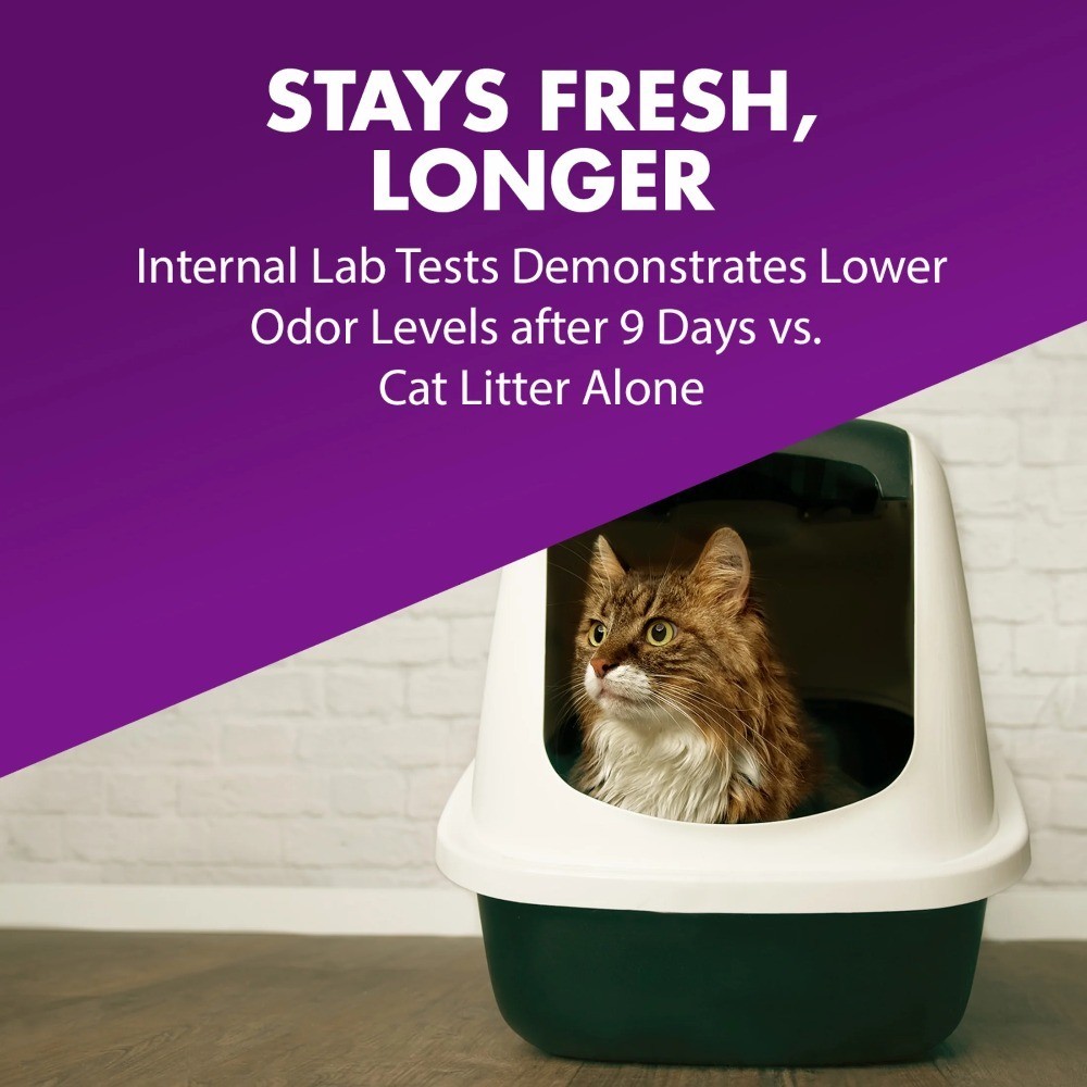 Clumping Cat Litter Deodorizer Powder Fresh Scent Double Duty 42.6oz Eliminates