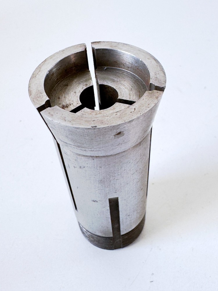 HARDINGE E2 5C Emergency Collet Internal & External Threads 1.123" Counter Bore