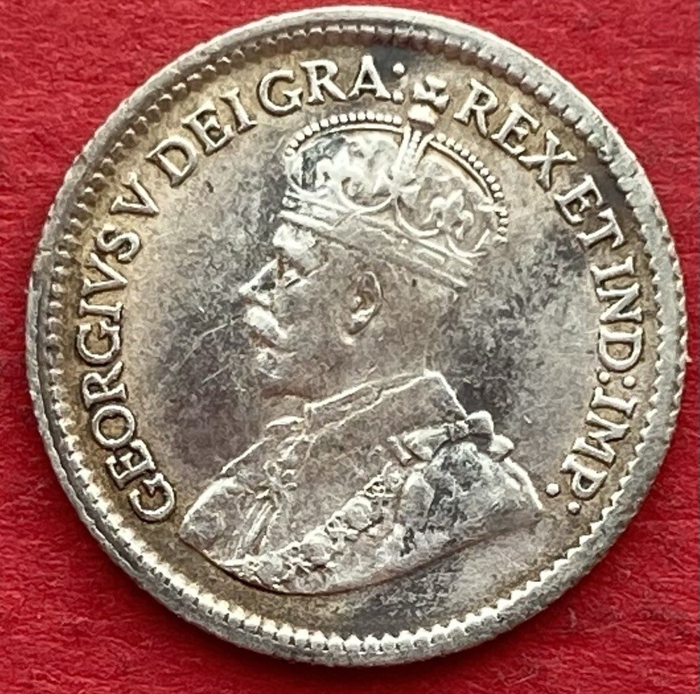 1915 Canada 5 Cents - VF/EF - Lot#8977