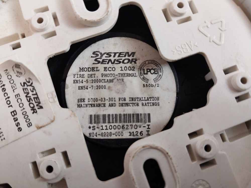 System Sensor Eco 1002 Detector Base Eco1000B