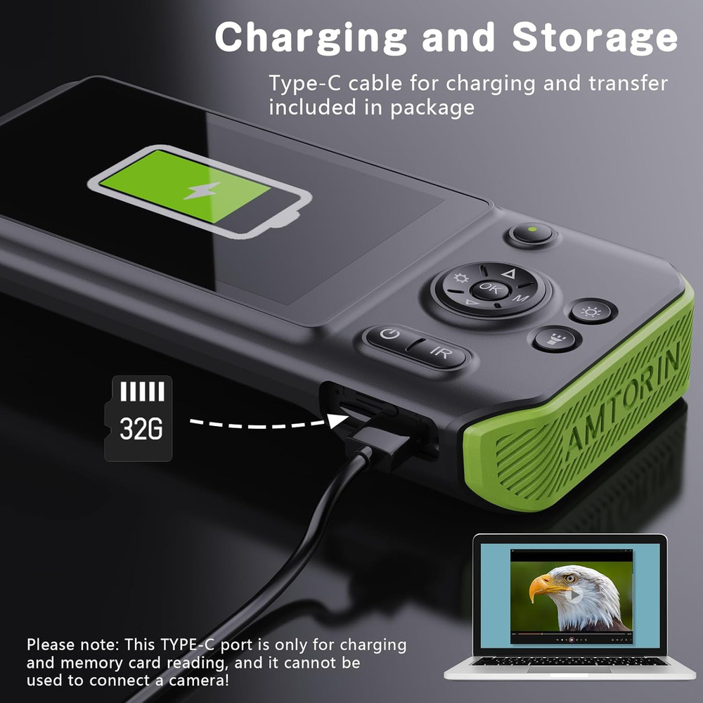 Borescope with Night Vision Function Endoscope Borescope Camera Diameter 0.34In