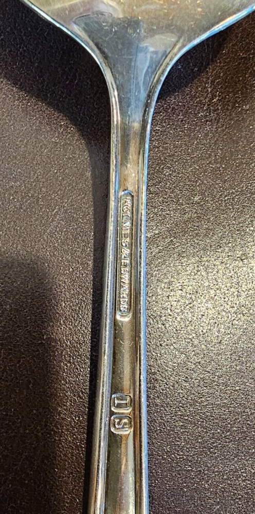 Holmes & Edwards Silverplate FLORAL PIERCED PIE or CAKE SERVER