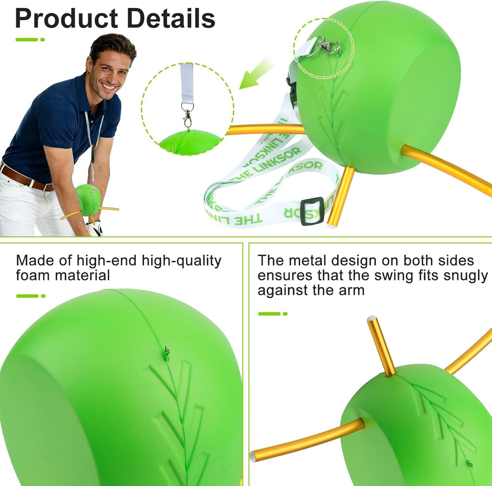 Upgraded the Connector Golf Training Aid,Simple and Effective Training Tool,Golf