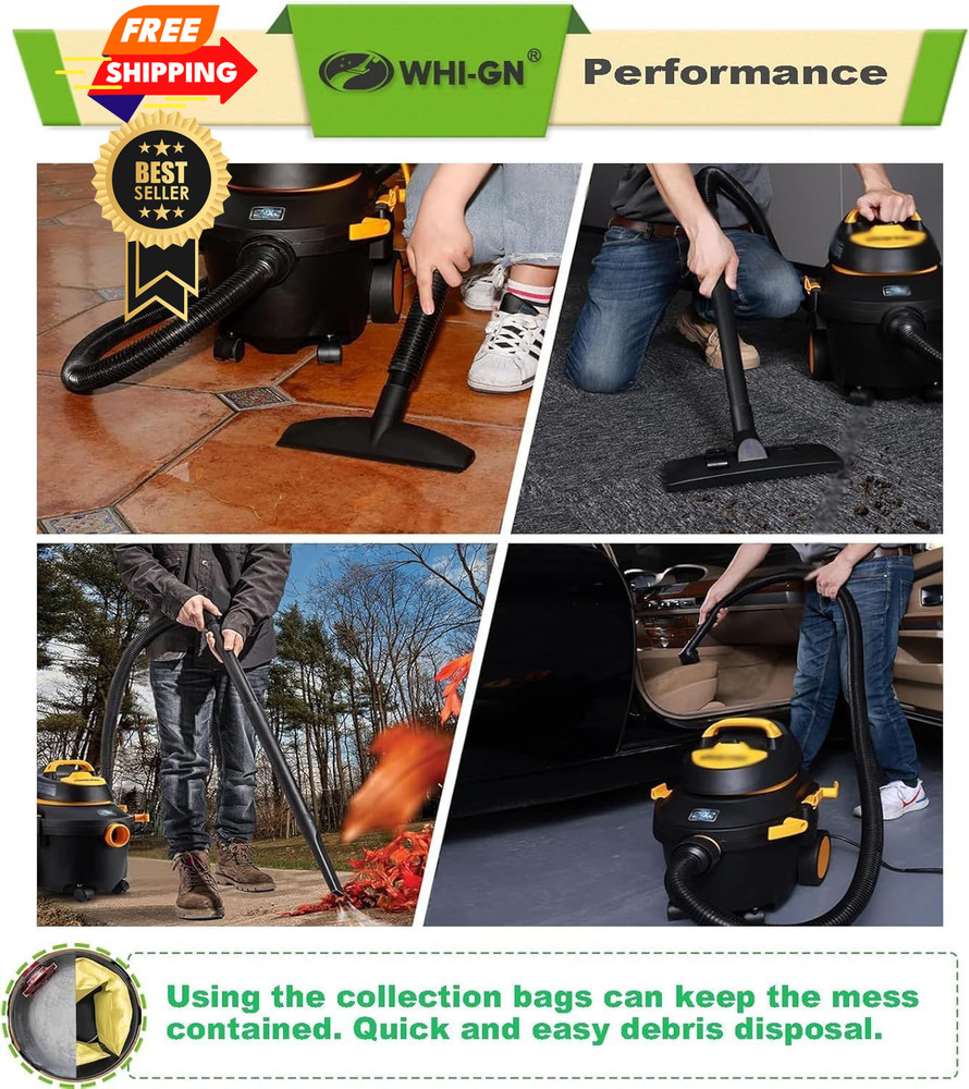 10 Pack 91964 Double Layer High Efficiency Replacement Filter 10 Pack, yellow