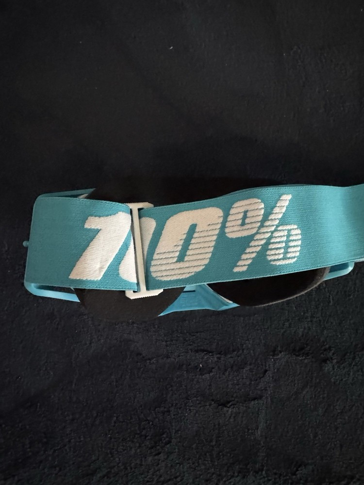 100% Goggles Hiper Lens Technology Blue And White