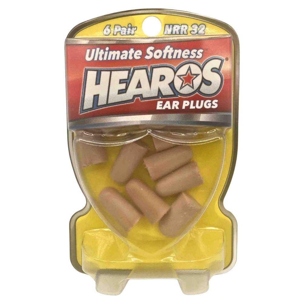 Hearos NRR 32 db Ultimate Softness 6 Pair