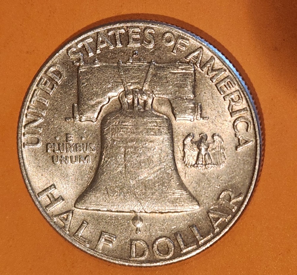 1961 D Franklin Half Dollar 90% Silver Content