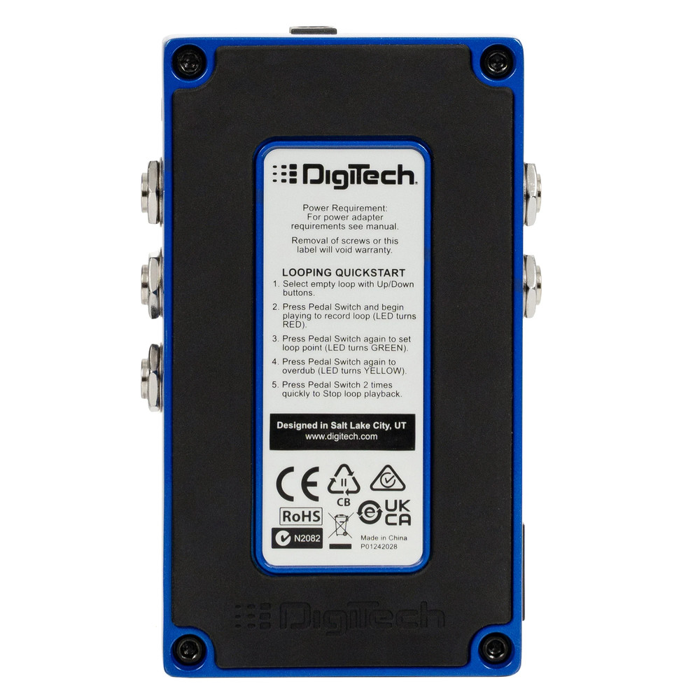 DigiTech JamMan Solo HD Compact Stereo Looper Pedal