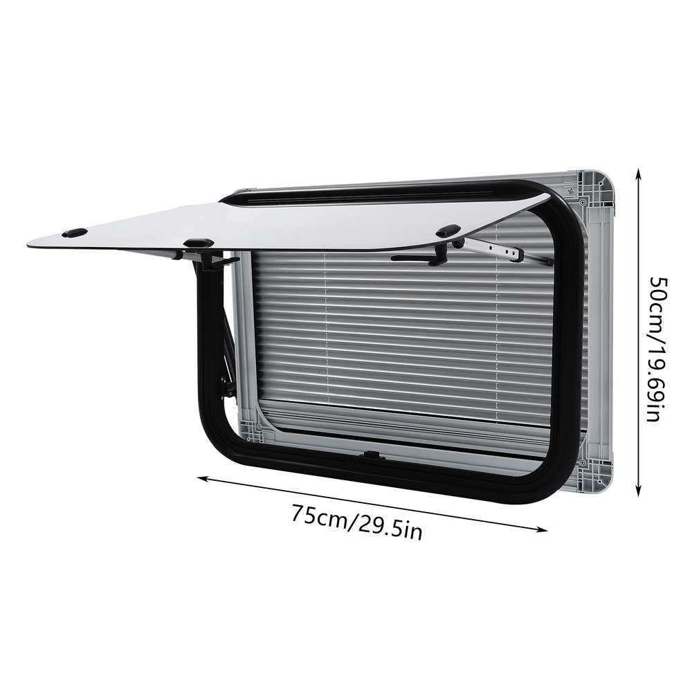 30" W X 20" H Optional Trim Rv Window Replacement Camper + Screen Rv Exit Window