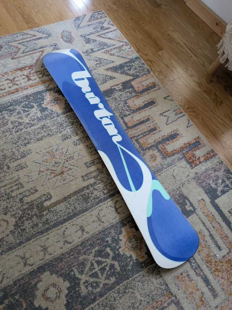 Burton e63 E deck 162cm Alpine Board Snowboard Vintage Asymmetrical Surf Style