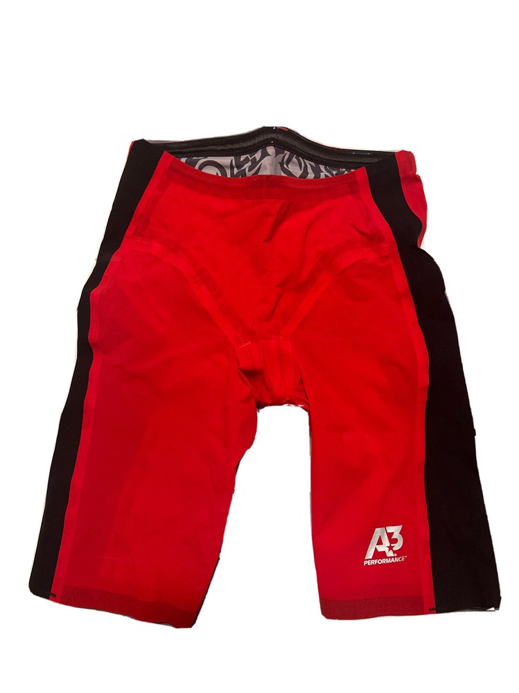 A3 Performance Legend Male Swimming Tech Suit Red Size 26