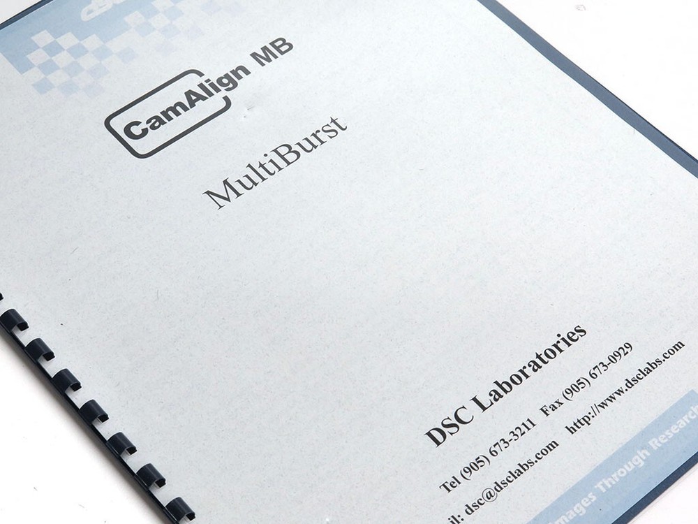 DSC Labs MBST MultiBurst test pattern chart SW5-MB CamAlign SW focus resolution