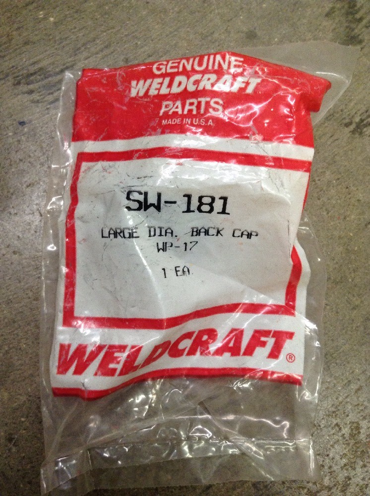 Weldcraft WC SW-181 Push Knob, Large Dia. Back Cap