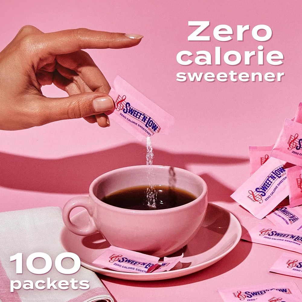 Sweet'N Low Zero Calorie Sweetener, 100 Kosher Packets