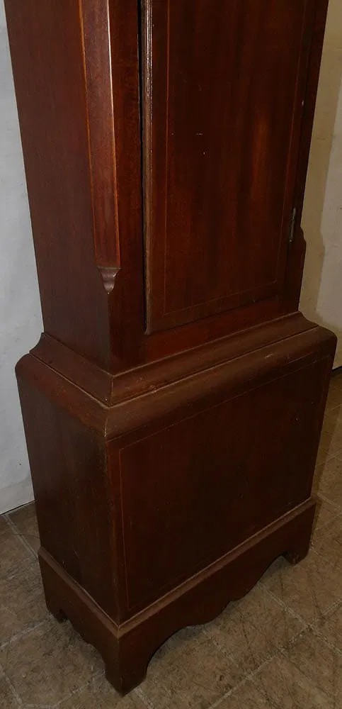 19TH CENTURY MAHOGANY TALL CASE CLOCK