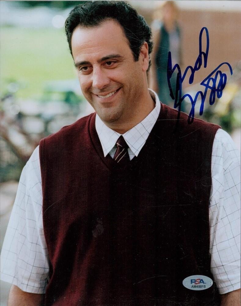Brad Garrett Autograph PSA Cert Number AM45015