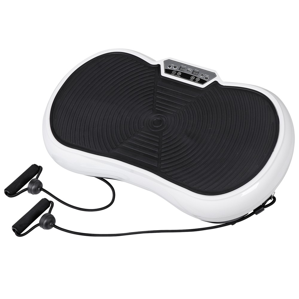 Vibration Plate Exercise Machine Home Training Equipment Workout Vibration White