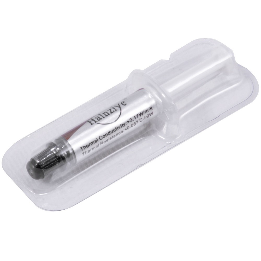 5-pack Silver Thermal Grease CPU Heatsink Compound Paste Syringe NEW & 3 FREE