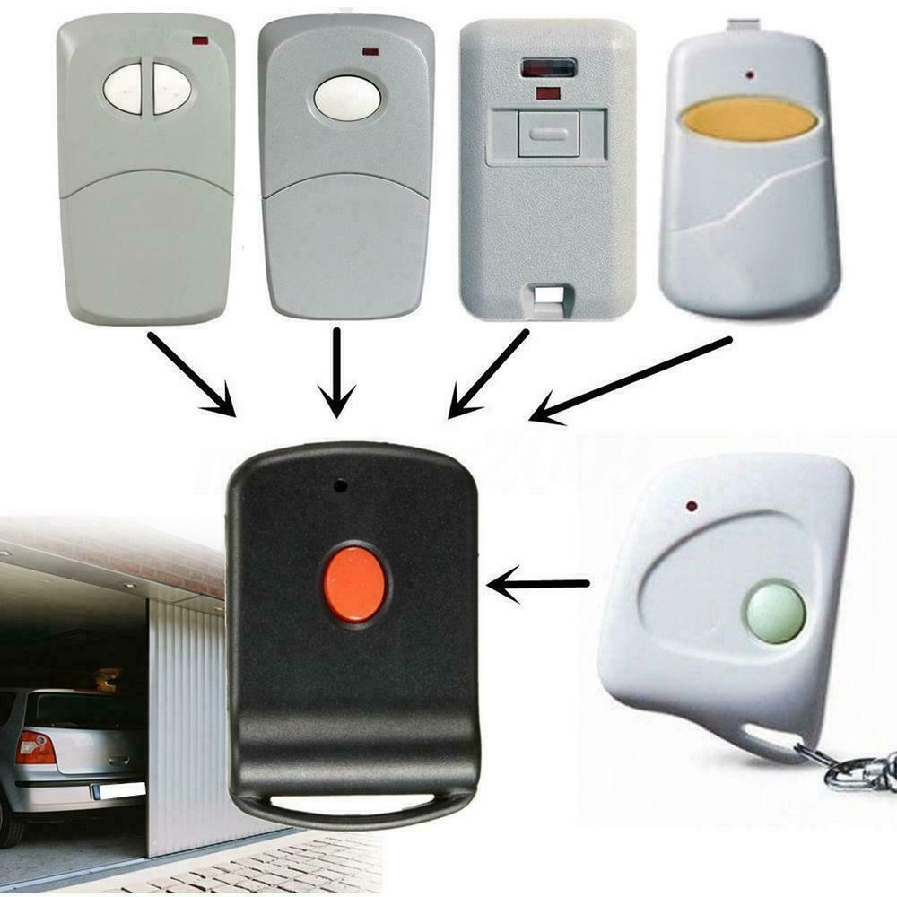 2PC Remote Control Garage Door Gate Opener Transmitter 10 Digit Pins Code 300MHz
