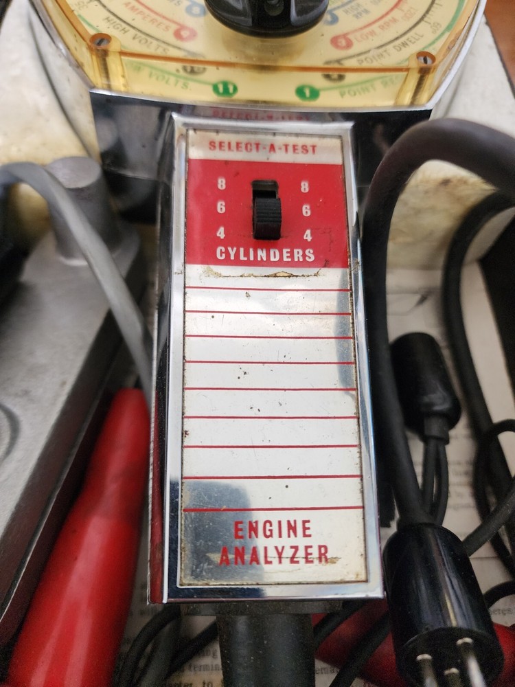 ENGINE ANALYZER SELECT A TEST Kal - Equip