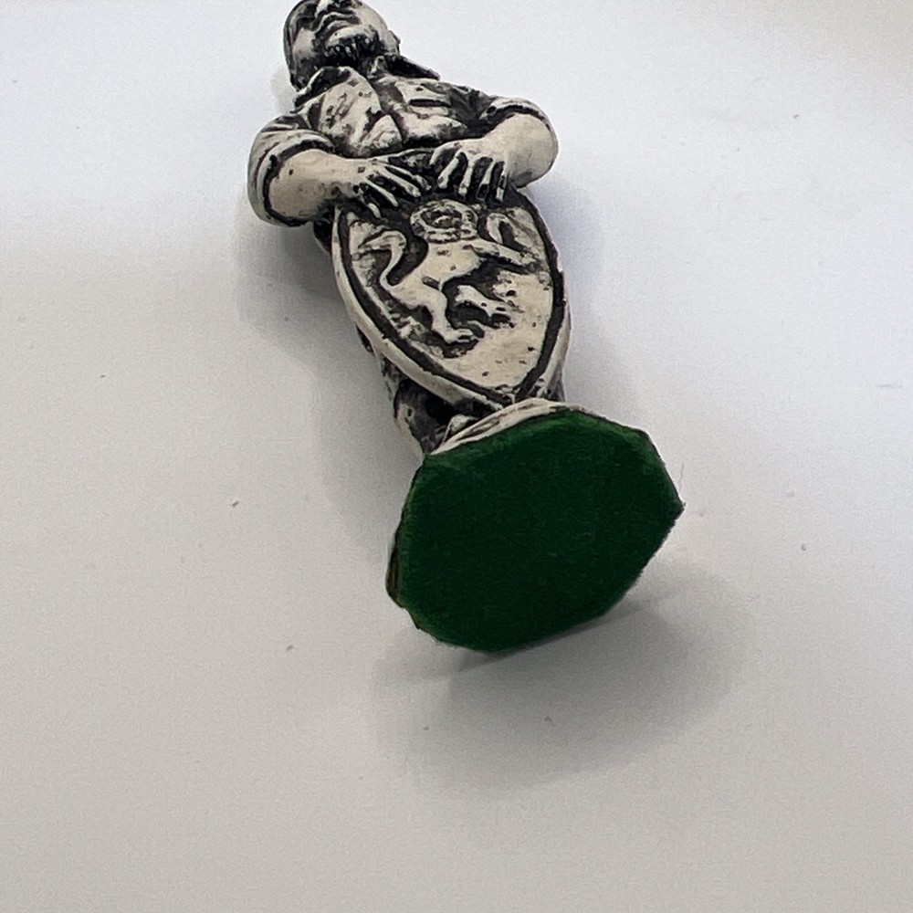 Stone chess pieces hand-painted