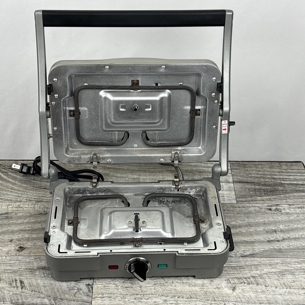 Cuisinart Griddler Compact Grill (Model GR-35) - Brushed Stainless Steel