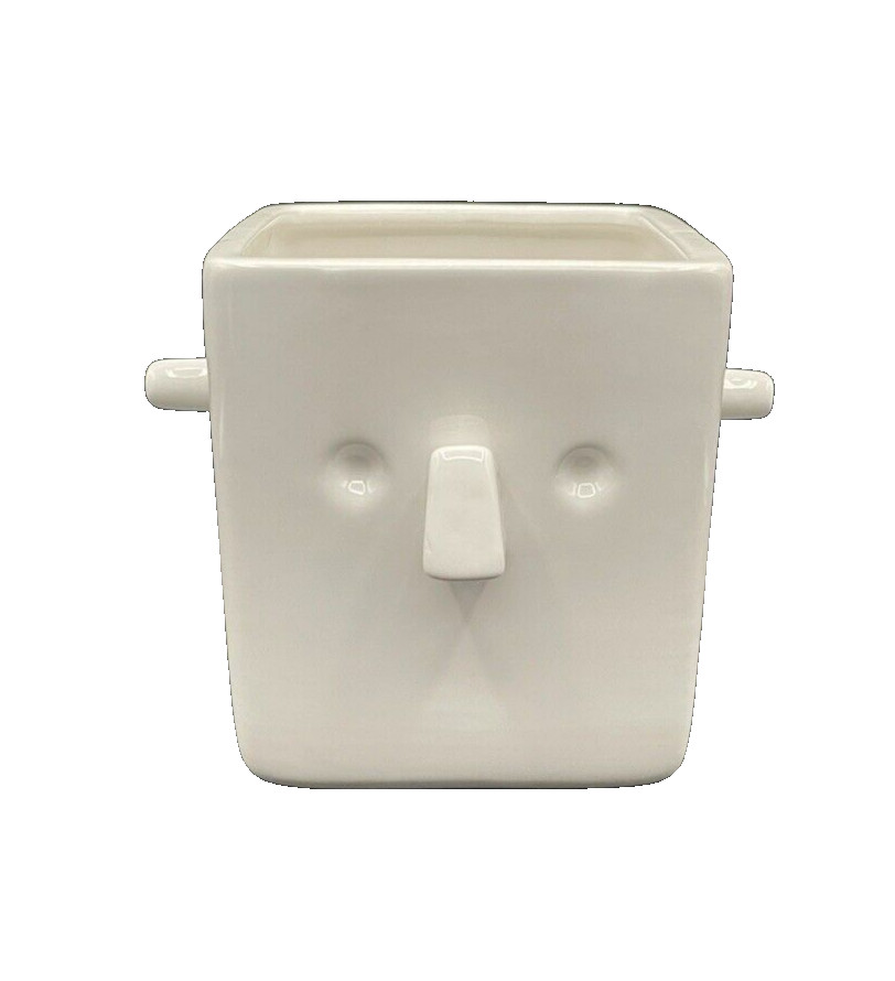 30 Watt White Ceramic Eye Glass Rest & Face Planter