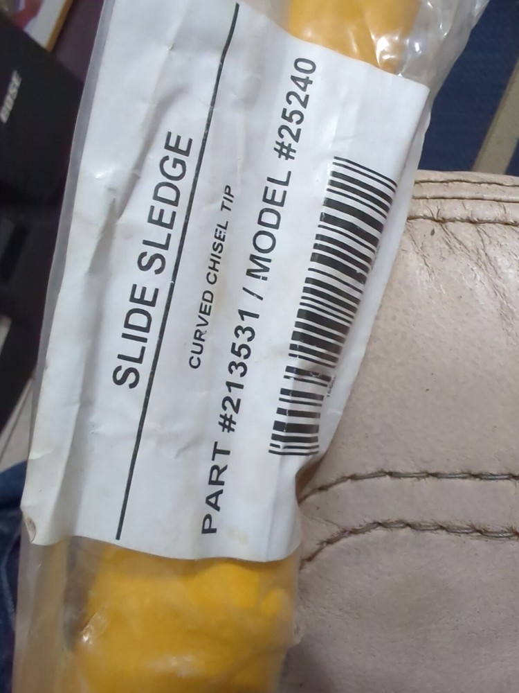 Slide Sledge 213531 Curved Chisel Tip
