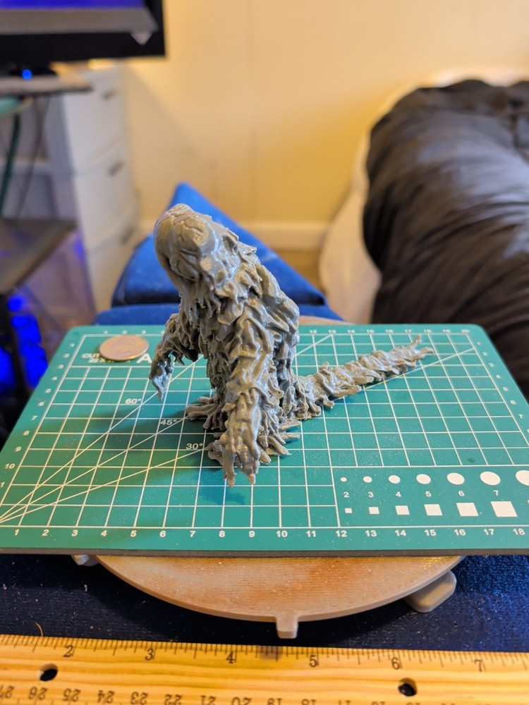 3d Printed 5-in Model Hedorah From Godzilla Universe Unpainted