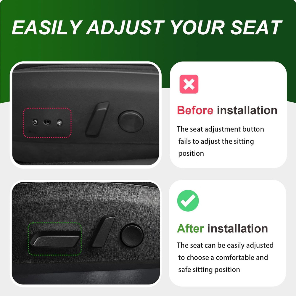 Seat Adjustment Button Compatible with Tesla Model 3 Model Y 2017 2018 2019 2020